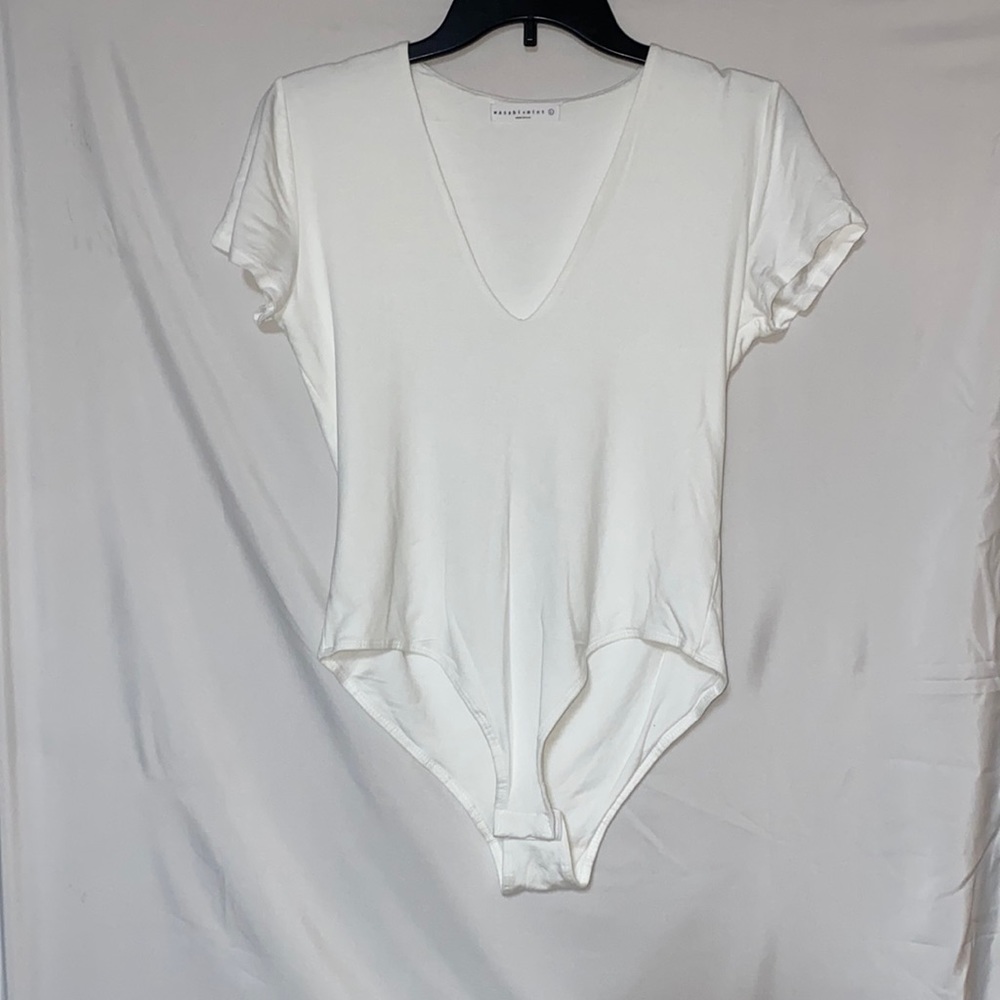 White 2 layer body suit